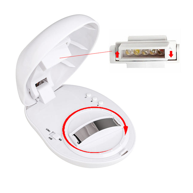 Lampada proiettore effetto arcobaleno per camera