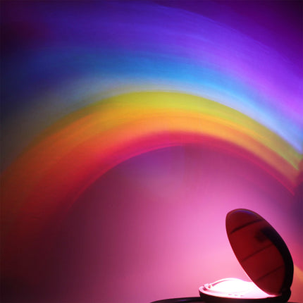 Lampada proiettore effetto arcobaleno per camera