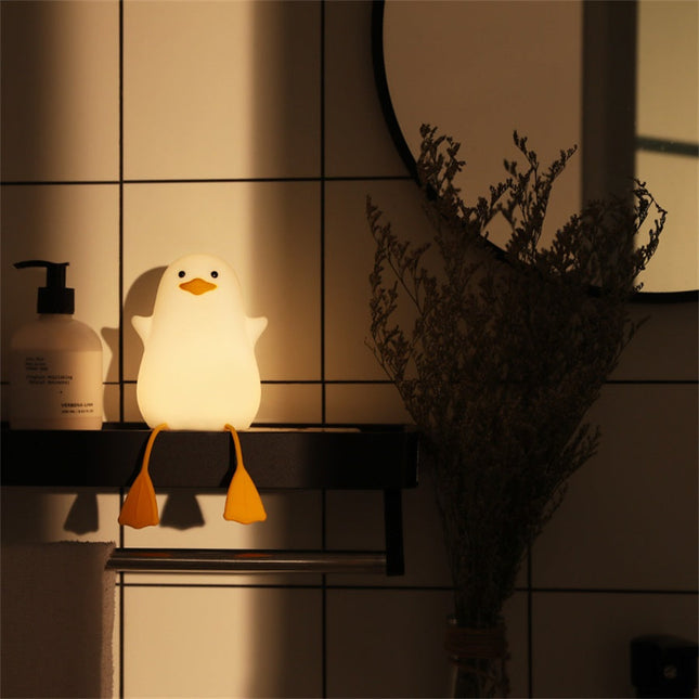 Lampada anatroccolo in silicone per bambini