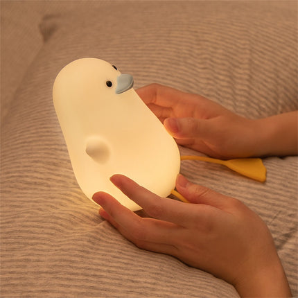 Lampada anatroccolo in silicone per bambini