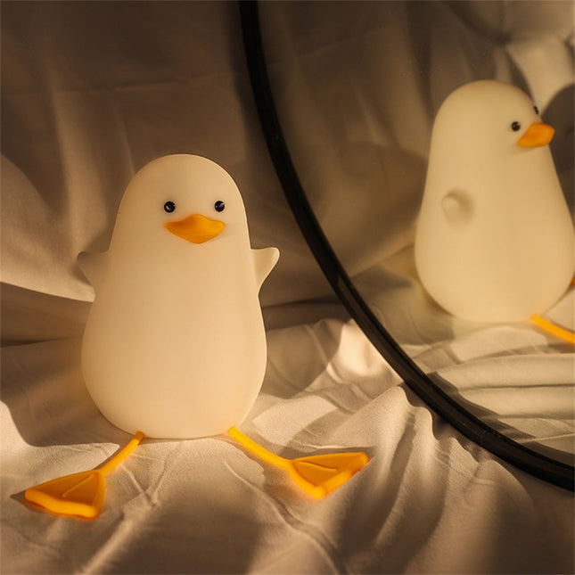 Lampada anatroccolo in silicone per bambini