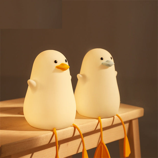 Lampada anatroccolo in silicone per bambini