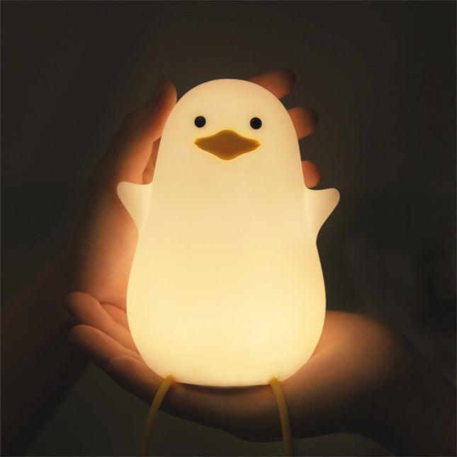 Lampada anatroccolo in silicone per bambini