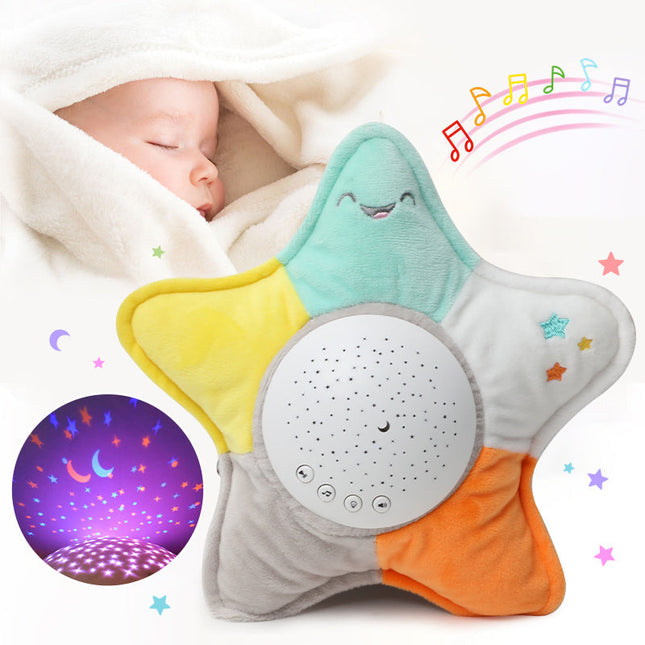 Peluche stella proiettore musicale per neonati