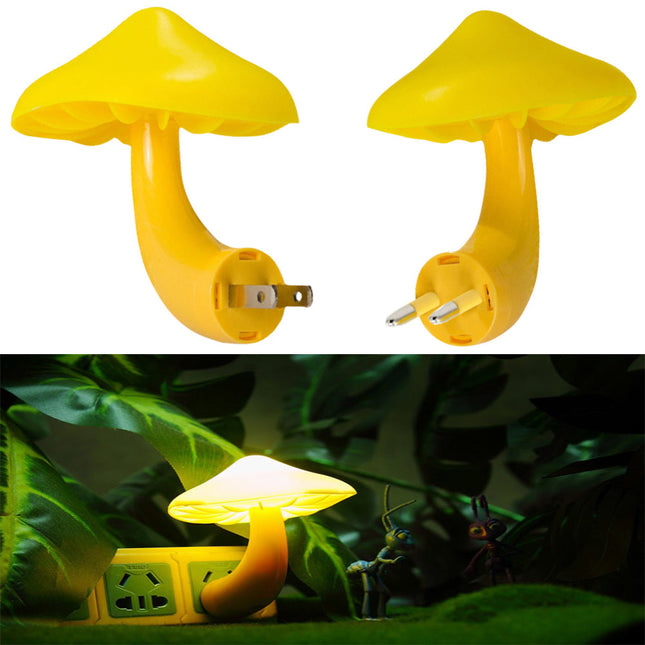 Luce notturna LED fungo da presa