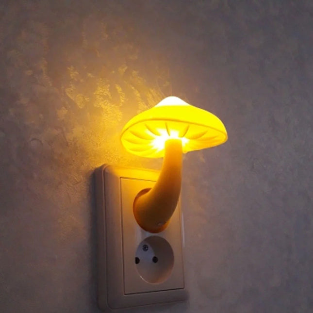 Luce notturna LED fungo da presa