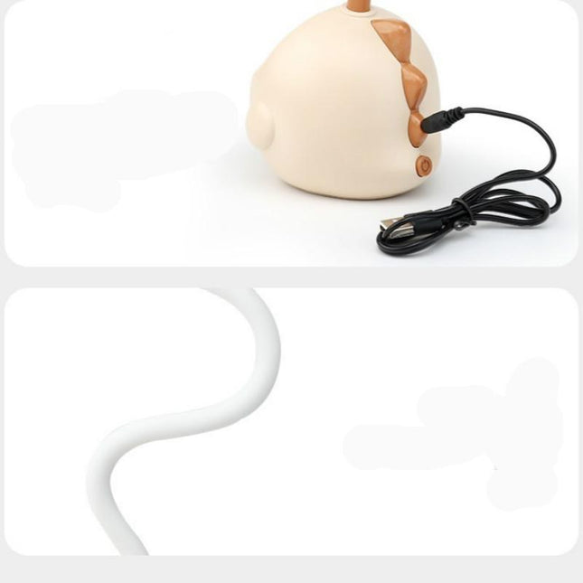 Lampada LED da comodino a dinosauro