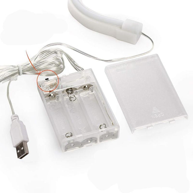 Lampada LED neon a forma fiamma