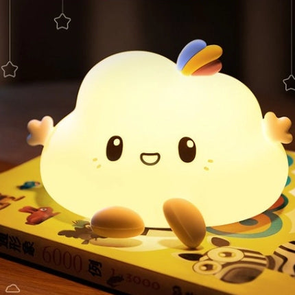 Lampada nuvola in silicone con sensore touch