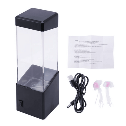 Lampada LED meduse multicolore da tavolo