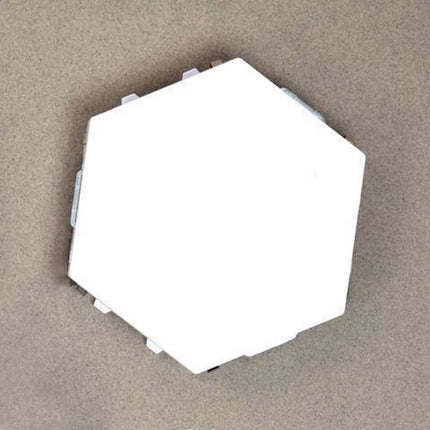 Pannelli LED esagonali modulari da parete