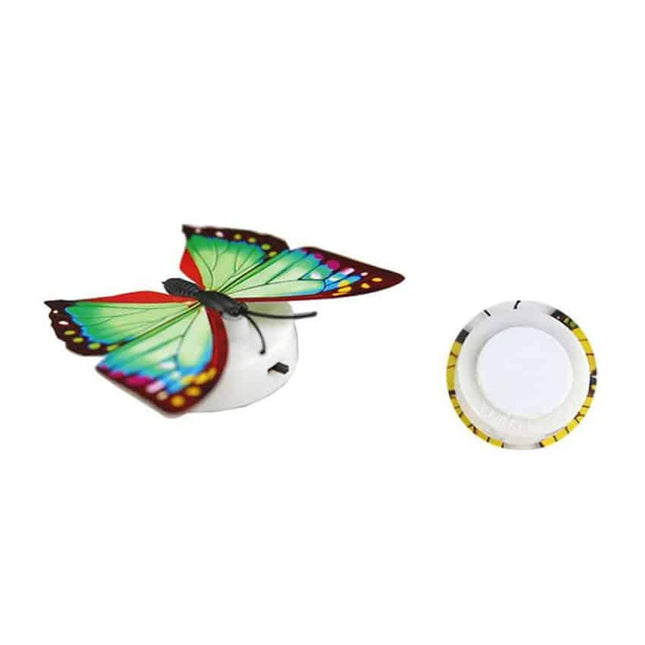 Luce notturna LED adesiva a farfalla