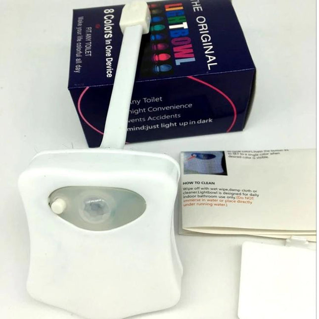 Luce LED per WC con sensore movimento