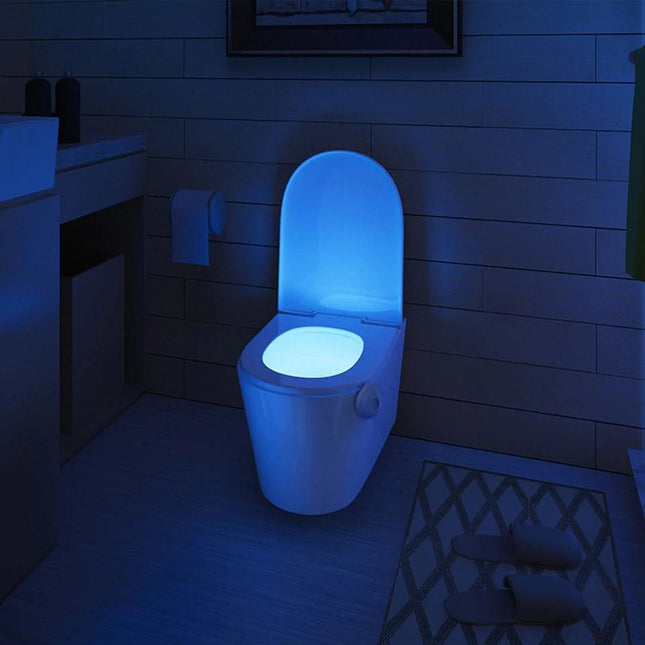Luce LED per WC con sensore movimento