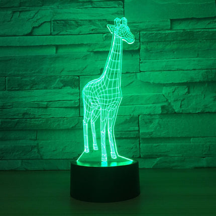 Lampada 3D LED giraffa con sensore touch