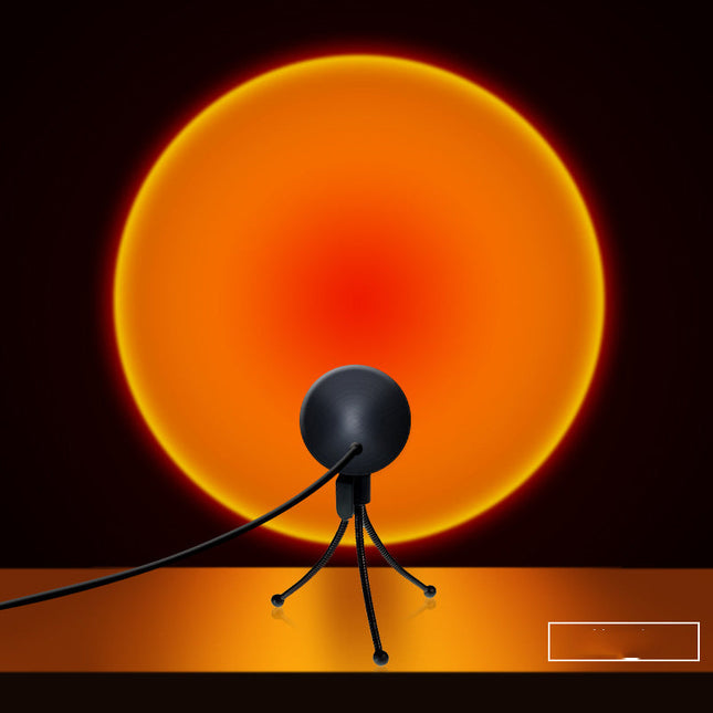 Lampada proiettore tramonto LED USB