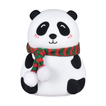 Luce notturna panda in silicone ricaricabile