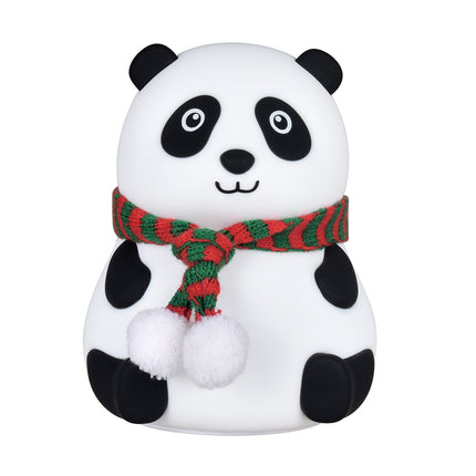 Luce notturna panda in silicone ricaricabile