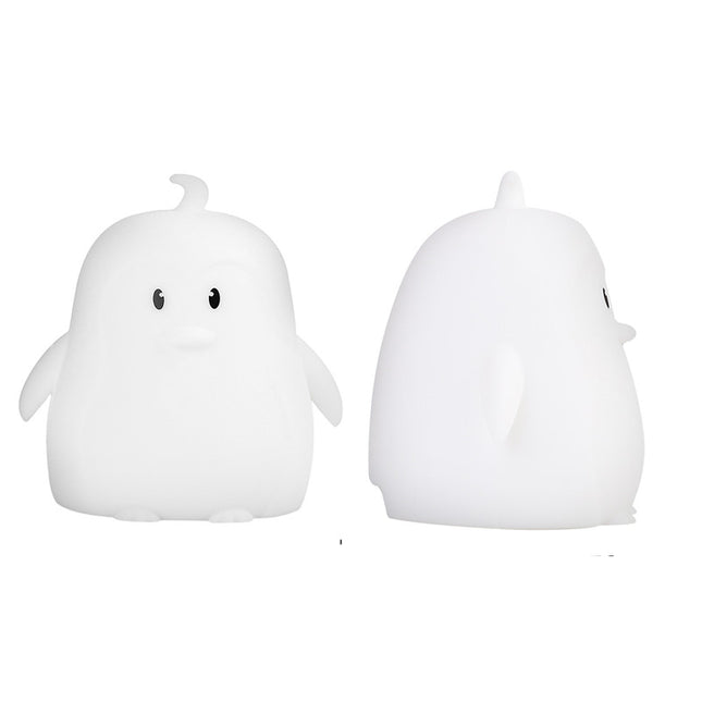 Lampada pinguino LED portatile in silicone