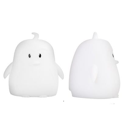 Lampada pinguino LED portatile in silicone