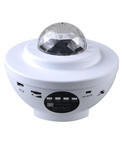 Lampada proiettore stelle e onde oceano