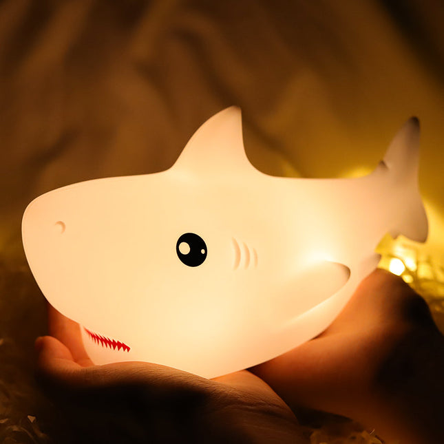 Luce notturna bambino a forma squalo