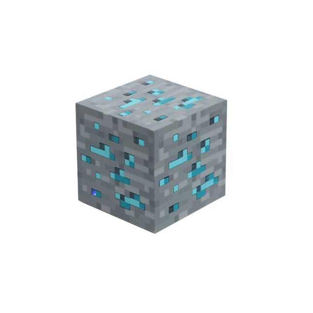 Lampada cubo Redstone ispirata a Minecraft