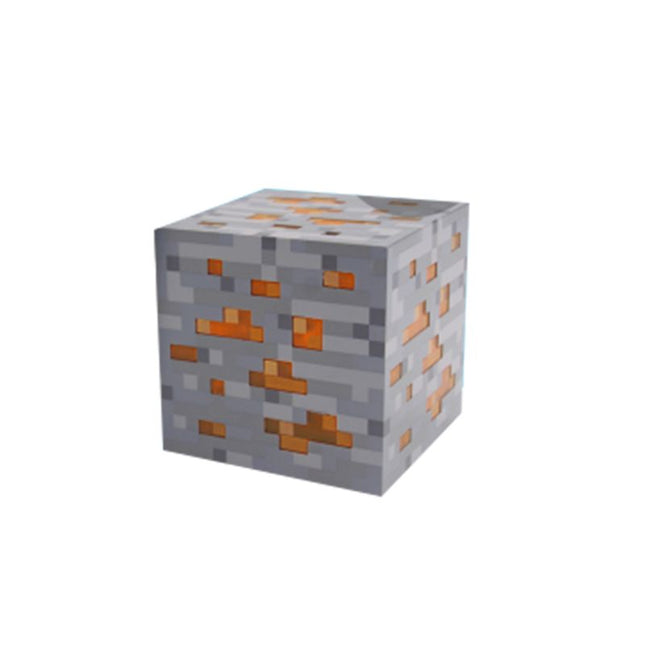Lampada cubo Redstone ispirata a Minecraft