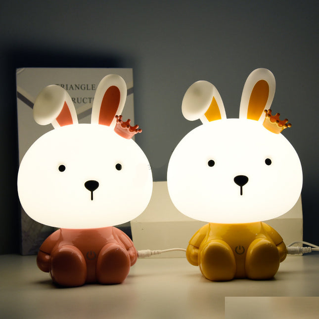 Lampada notturna coniglio per cameretta bambini