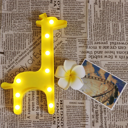 Lampada LED decorativa a forma giraffa