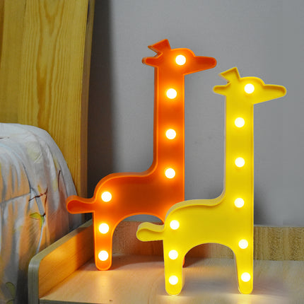 Lampada LED decorativa a forma giraffa