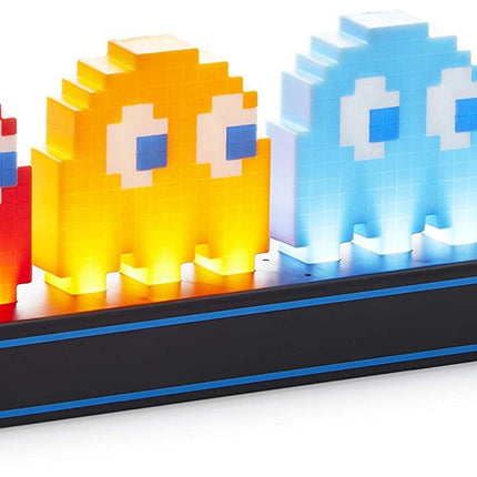 Lampada LED fantasmi videogioco stile pixel