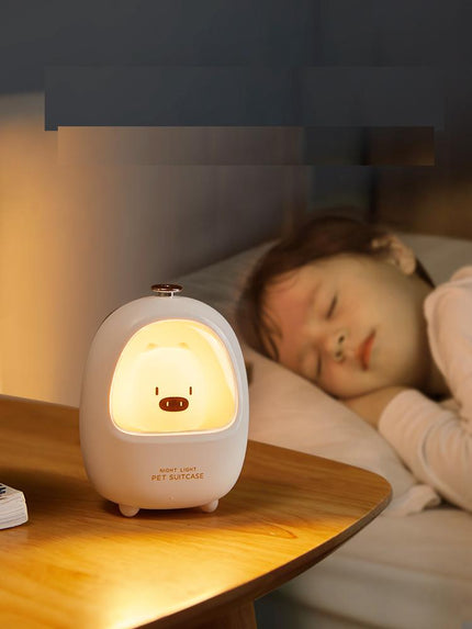 Luce notturna LED tattile forma animale
