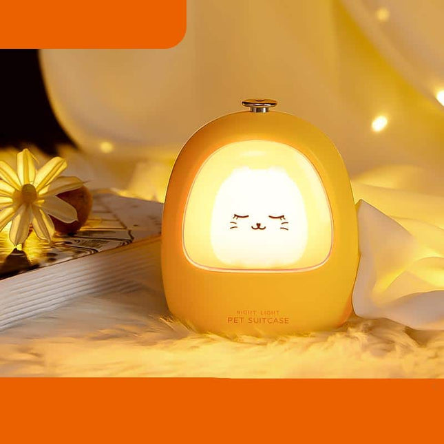 Luce notturna LED tattile forma animale