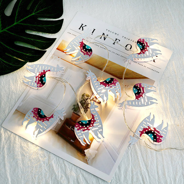 Ghirlanda luminosa LED a forma lama