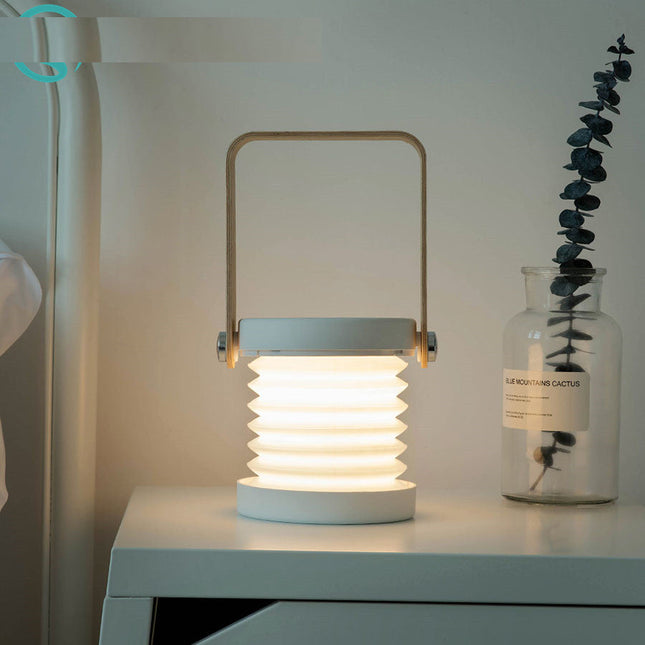 Lanterna LED portatile pieghevole e dimmerabile