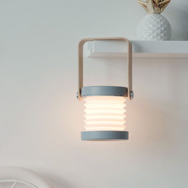Lanterna LED portatile pieghevole e dimmerabile