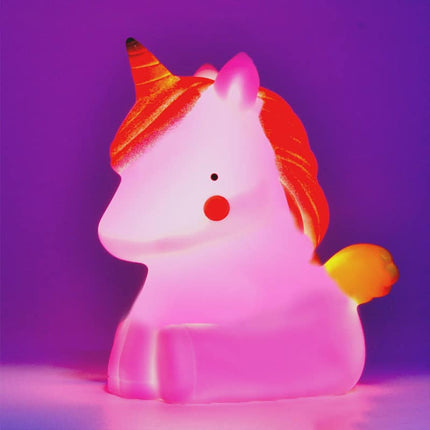 Mini luce notturna LED a unicorno