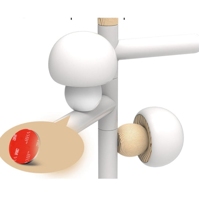 Mini lampada fungo magnetica touch USB