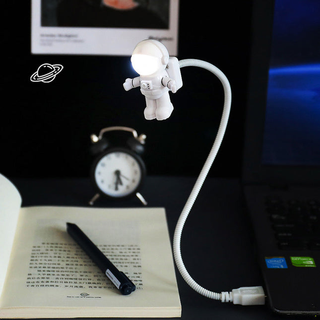 Mini lampada LED USB a forma astronauta
