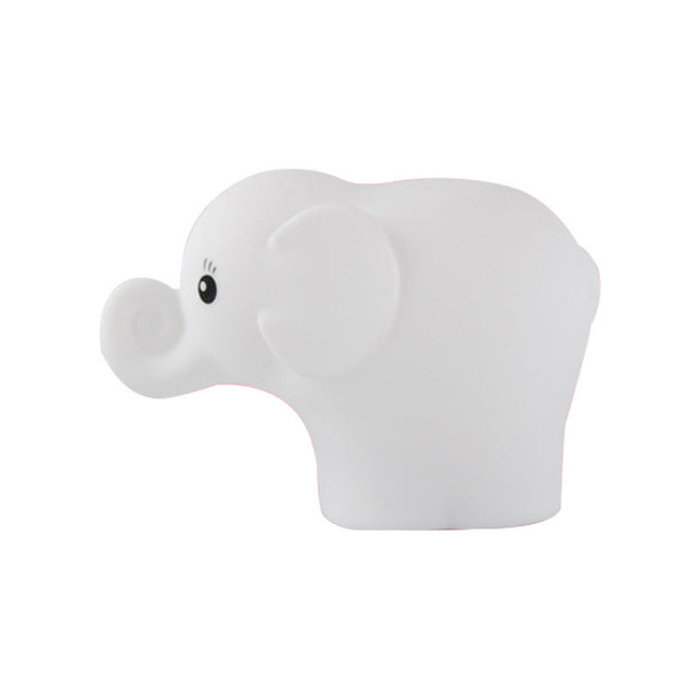 Luce notturna elefante silicone multicolore