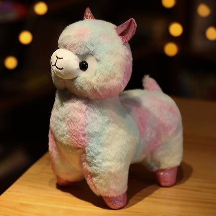 Peluche luminoso lama con luci LED