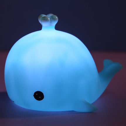 Luce Notturna Bambini Silicone 7 Colori - Lampada Notte Ricaricabile Luce Notturna Bambini Silicone 7 Colori - Lampada Notte Ricaricabile