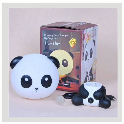 Piccola lampada notturna a forma panda