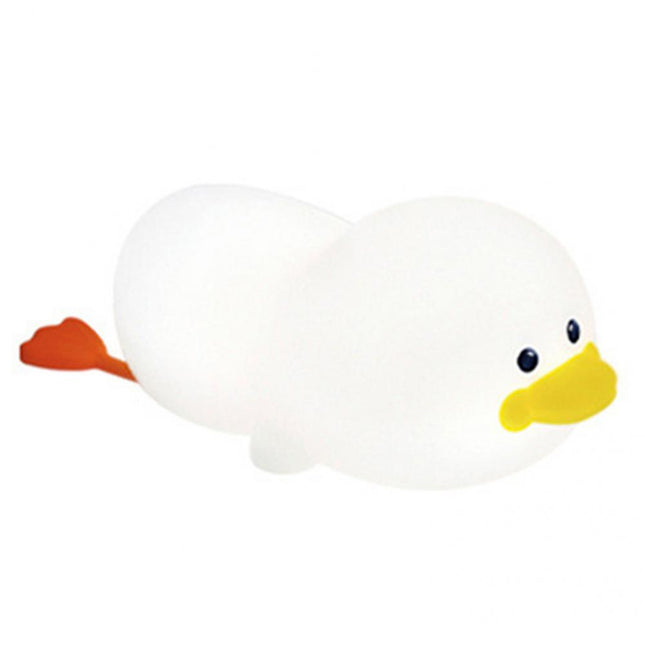 Luce notturna silicone anatra sdraiata