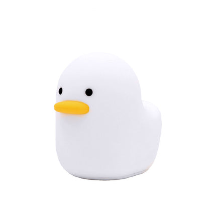 Luce notturna anatra silicone con timer