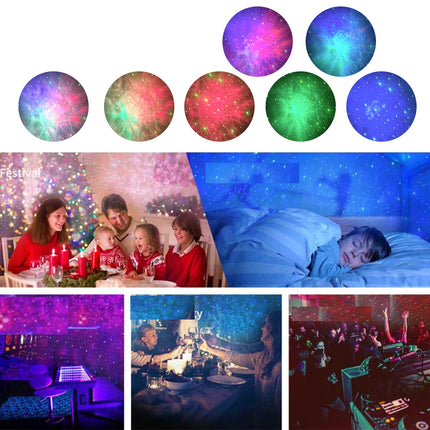 Proiettore galassia e nebulosa colorata