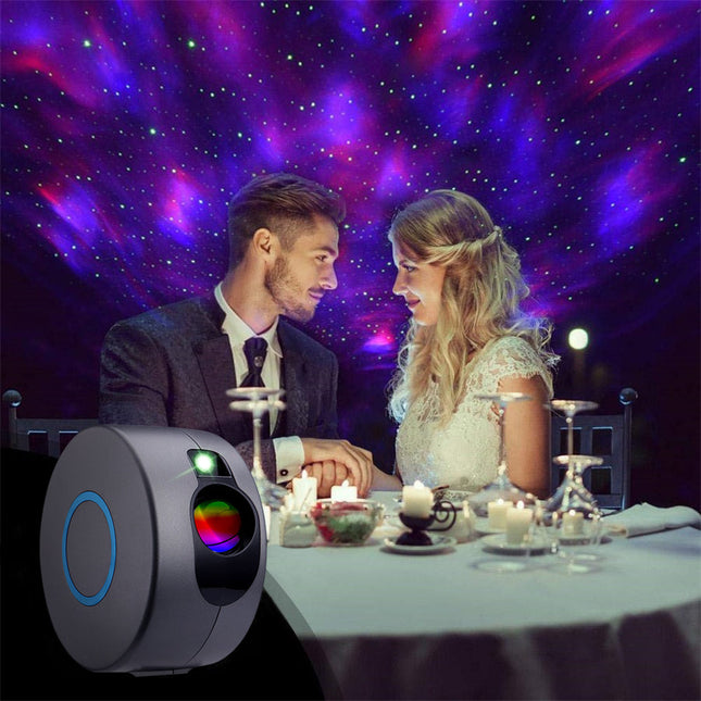 Proiettore galassia e nebulosa colorata