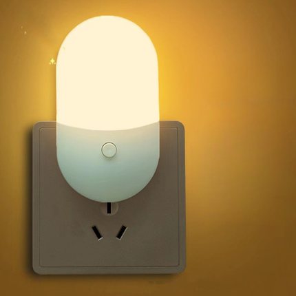 Luce notturna LED da presa bicolore