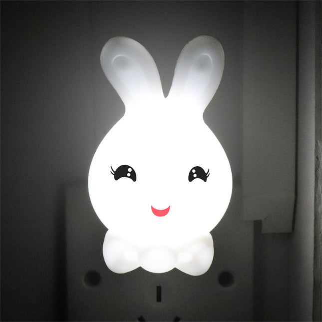 Luce notturna LED da presa coniglio